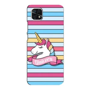 Чохол для Самсунг Гелексі А22 5ДЖи - (Єдинорожки - Новинки) (AlphaPrint) (Unicorn)