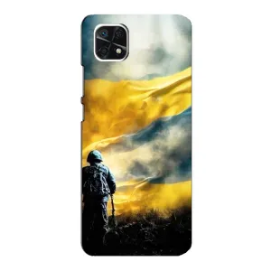 Украинские, патриотические Чехлы для Самсунг А22 (5G) (Война)