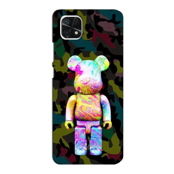 Чохол з принтом «Яскравий Bearbrick» для Samsung Galaxy A22 5G