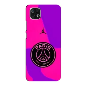 Чехлы PSG для Samsung Galaxy A22 5G (AlphaPrint) (яркий ПСЖ)