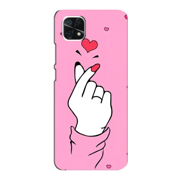 Чохол з принтом «Знак Love» для Samsung Galaxy A22 5G