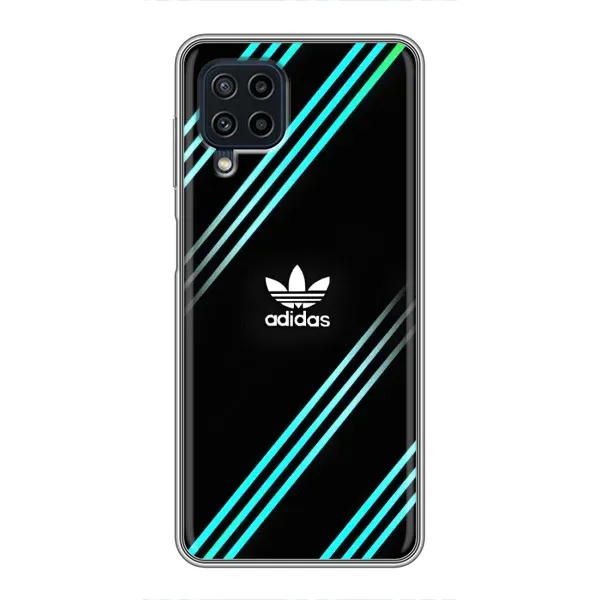 Чехол с принтом «Адидас с полосами» для Samsung Galaxy A22