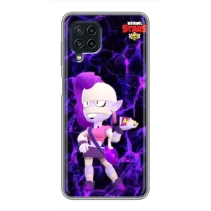 Чехлы Brawl Stars для Samsung Galaxy A22 (AlphaPrint) (Эмз Бравл Старс)