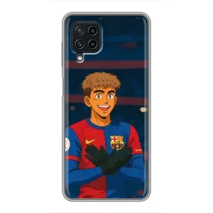 Чехол с футболистом Ламин Ямаль Samsung Galaxy A22 (Футболист Ямаль)
