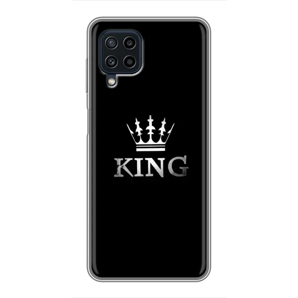 Чохол з принтом «KING» для Samsung Galaxy A22 Чохол з принтом «KING» для Samsung Galaxy A22