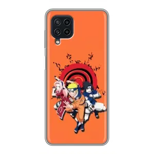 Naruto Anime Чехлы для Самсунг А22 (AlphaPrint) (команда Наруто)