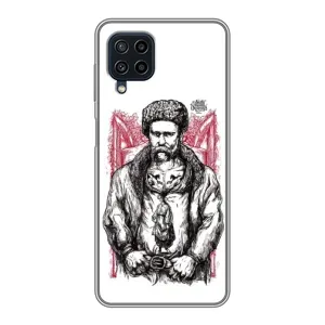 Чехлы для Samsung Galaxy A22 с принтом Тараса Шевченко (AlphaPrint) (Козак Шевченко)