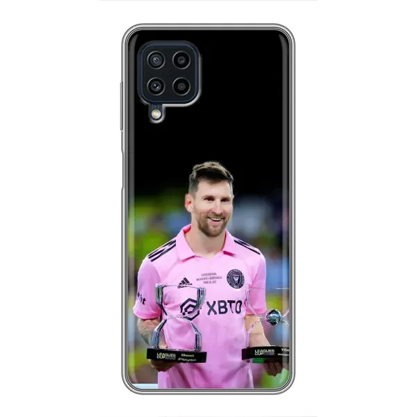 Чехол с принтом «Кубки Месси» для Samsung Galaxy A22