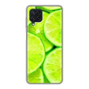 Чехлы с Фруктами для Samsung Galaxy A22 (VPrint) (Лайм)