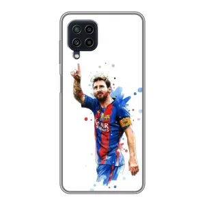 Чехлы Месси для Samsung Galaxy A22 (AlphaPrint) (Лео Месси)