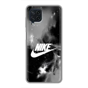 Чехол для Samsung Galaxy A22 - с принтом Найк (AlphaPrint) (Лого Найк)