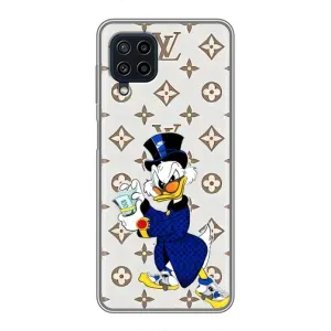 Чехли для Samsung Galaxy A22 - Скрудж МакДак Louis Vuitton (PREMIUMPrint) (Макдак на стилі)
