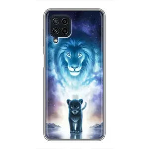 Чехол со Львом для Samsung Galaxy A22 (VPrint) (Маленький лев)