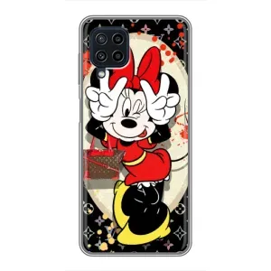 Чохол Disney Mouse Samsung Galaxy A22 (PREMIUMPrint) (Мінні peace)