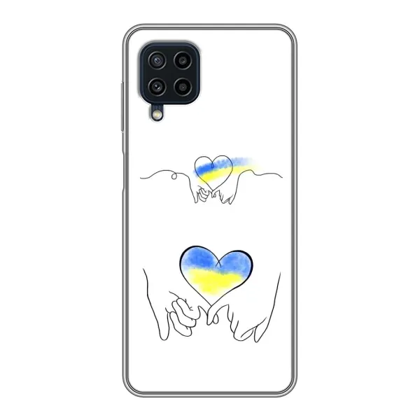 Чохол з принтом «Мир Україні» для Samsung Galaxy A22 Чохол з принтом «Мир Україні» для Samsung Galaxy A22