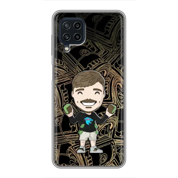 Чехол с принтом «Mister Beast» для Samsung Galaxy A22