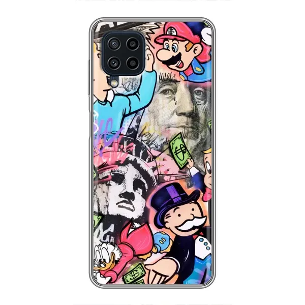 Чехол с принтом «Monopoly man» для Samsung Galaxy A22
