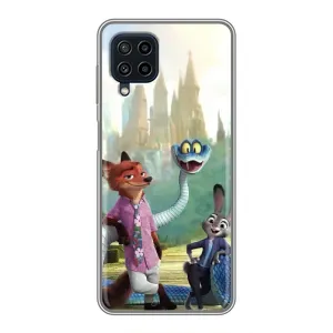 Чехол Зоотрополіс на Samsung Galaxy A22 (Герои мультфильма Зверополис)