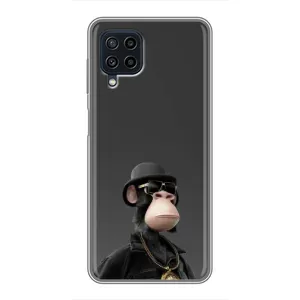 Чехлы с Обезьянами NFT для Samsung Galaxy A22 (AlphaPrint) (Обезьяна NFT)