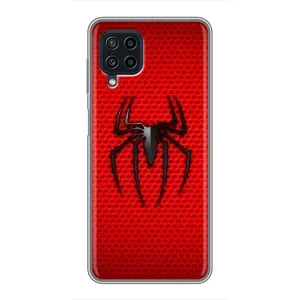 Чехол с человеком пауком для Samsung Galaxy A22 - (AlphaPrint) (Паук Марвел)