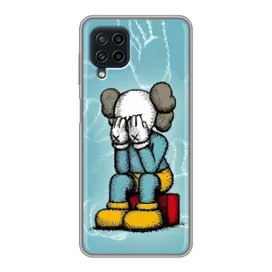 Чохли для Samsung Galaxy A22 - Bearbrick Louis Vuitton (PREMIUMPrint) (Плач Bearbrick)