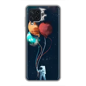 Космические Чехлы для Самсунг А22 (VPrint) (Планеты шарики)