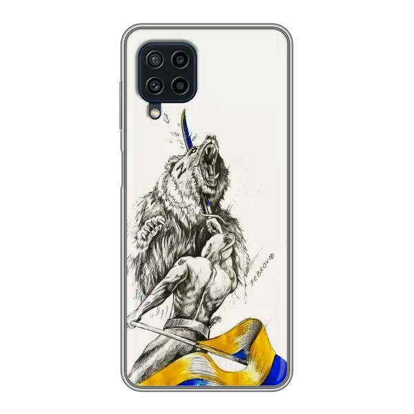 Чохол з принтом «Перемога» для Samsung Galaxy A22 Чохол з принтом «Перемога» для Samsung Galaxy A22