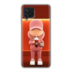 Крутые Чехлы Луи Виттон для Samsung Galaxy A22 (AlphaPrint) (С Кофе)