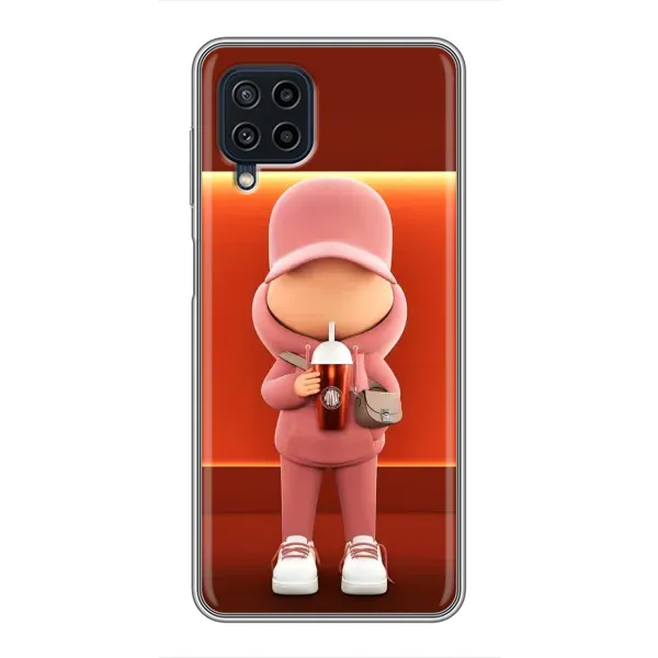 Чохол з принтом «З Кавою» для Samsung Galaxy A22