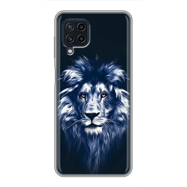 Чехол с принтом «Синий Лев» для Samsung Galaxy A22