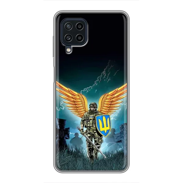 Чехол с принтом «Солдат ЗСУ» для Samsung Galaxy A22 Чехол с принтом «Солдат ЗСУ» для Samsung Galaxy A22