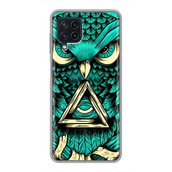 Чехол с принтом «Сова с глазом» для Samsung Galaxy A22