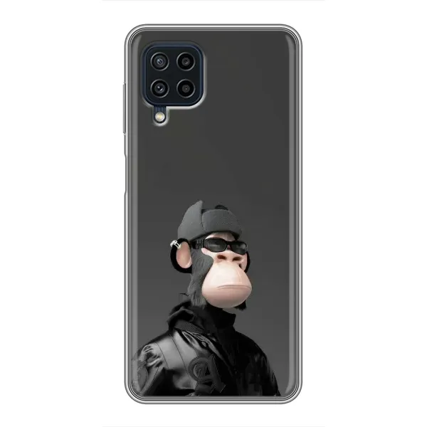 Чехол с принтом «стильная обезьяна NFT» для Samsung Galaxy A22