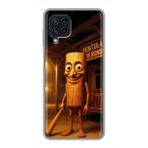 Чехол с мемом Тралалело тралала на Samsung Galaxy A22 (Тунг тунг сахур)