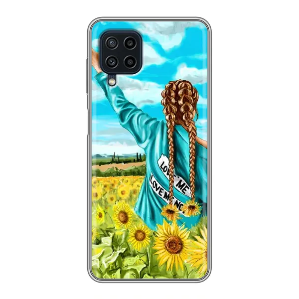 Чохол з принтом «Україночка» для Samsung Galaxy A22 Чохол з принтом «Україночка» для Samsung Galaxy A22
