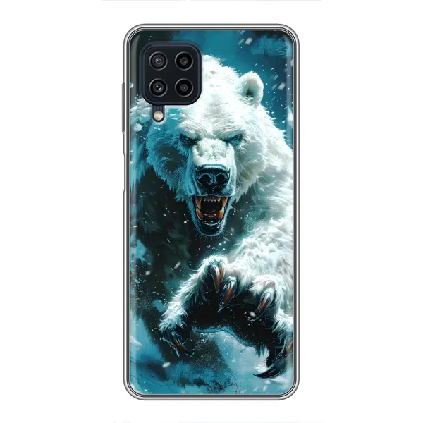 Чехол с принтом «Полярный медведь» для Samsung Galaxy A22