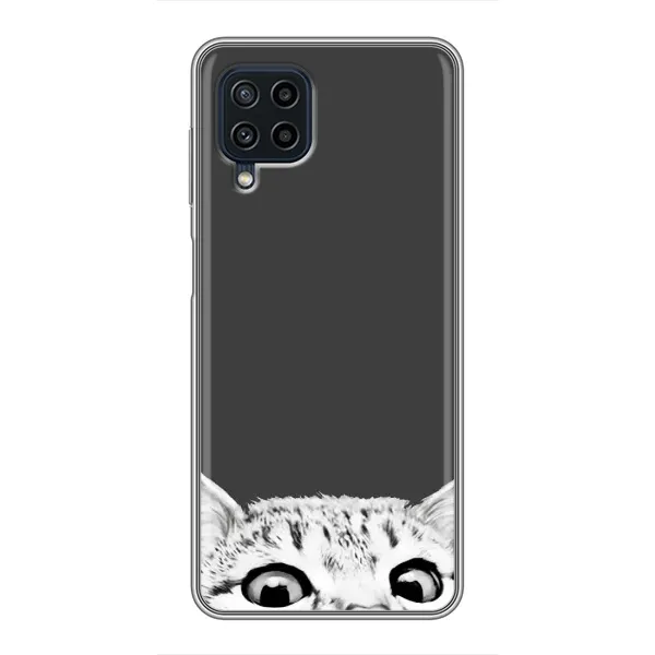 Чохол з принтом «Виглядає котик» для Samsung Galaxy A22 Чохол з принтом «Виглядає котик» для Samsung Galaxy A22
