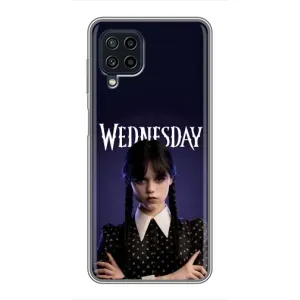 Чехлы Венсдей на Samsung Galaxy A22 Уэнсдей (AlphaPrint) (Wednesday)