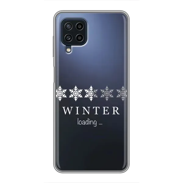 Чехол с принтом «Winter loading» для Samsung Galaxy A22