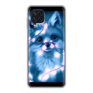 Чехлы с картинкой Лисички для Samsung Galaxy A22 (VPrint) (Яркая лисичка)