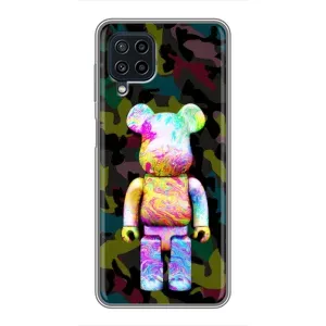 Чохли для Samsung Galaxy A22 - Bearbrick Louis Vuitton (PREMIUMPrint) (Яскравий Bearbrick)