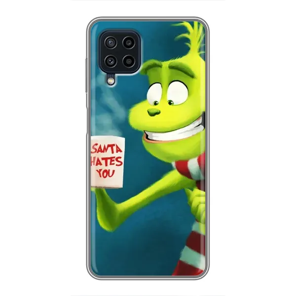 Чехол с принтом «Зеленый Гринч» для Samsung Galaxy A22