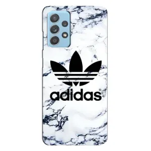 Чехлы Адидас для Samsung Galaxy A23 (AlphaPrint) (Адидас на мраморе)