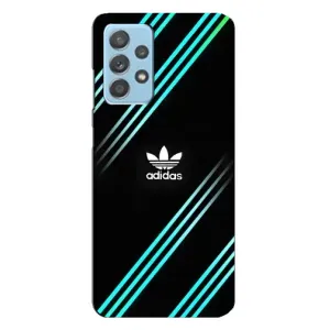 Чехлы Адидас для Samsung Galaxy A23 (AlphaPrint) (Адидас с полосами)