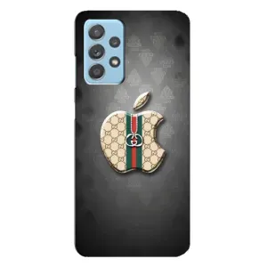 Чехлы ГУЧЧИ для Самсунг А23 (AlphaPrint) (Apple gucci)