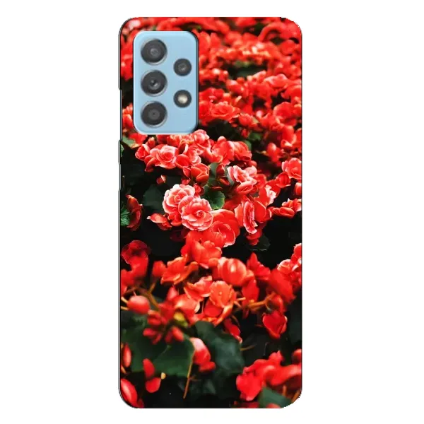 Чохол з принтом «Квіти червоні» для Samsung Galaxy A23 Чохол з принтом «Квіти червоні» для Samsung Galaxy A23