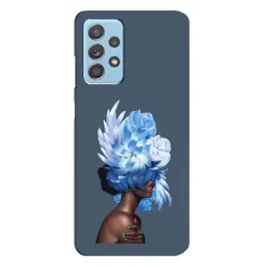 Чехлы (ART) Цветы на Samsung Galaxy A23 (VPrint) (Цветы на голове)