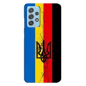 Украинские Чехлы для Samsung Galaxy A23 с картинкой УПА (AlphaPrint) (Флаг УПА)