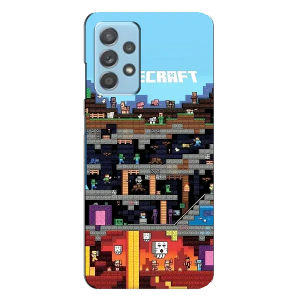 Чохол з принтом «фон Minecraft» для Samsung Galaxy A23