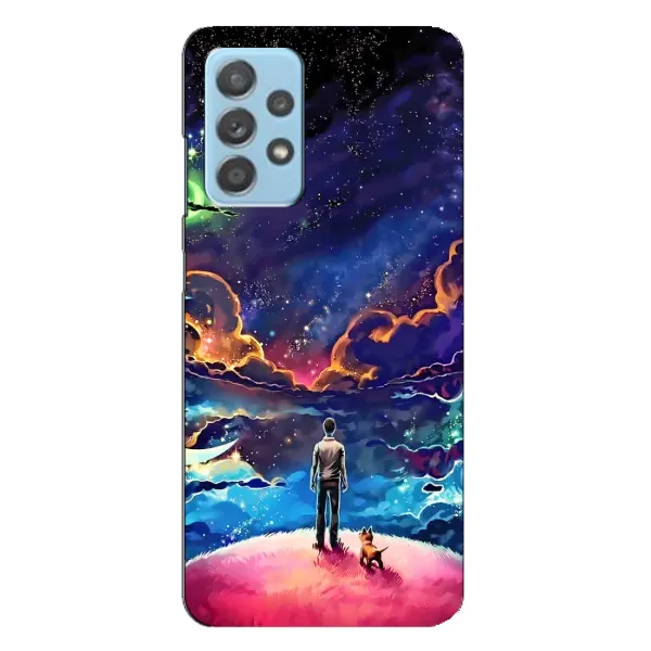 Чехол с принтом «Галактический вид» для Samsung Galaxy A23